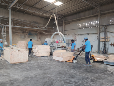 Wooden Pallet Manufacturing Unit